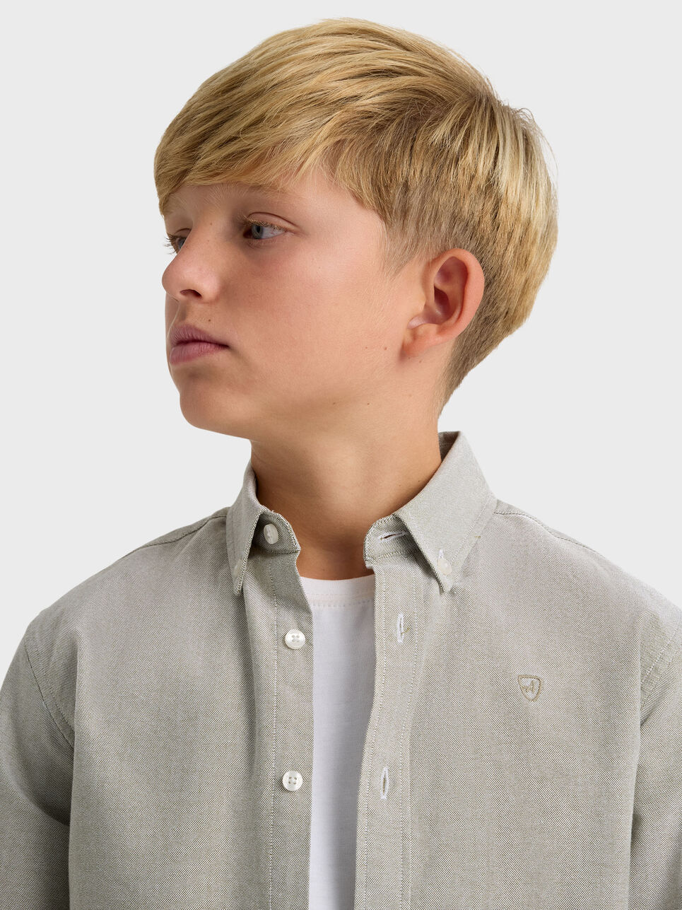 CAMISA OXFORD SOLID KIDS